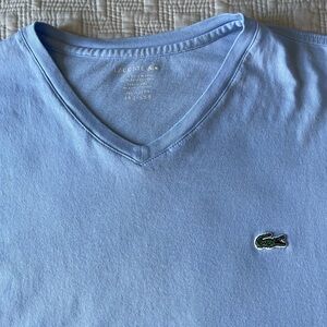 Men’s Lacoste V-neck T-shirt - Blue